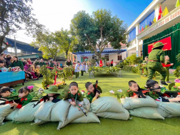 HĐ chào mừng ngày thành lập QĐNDVN 22-12